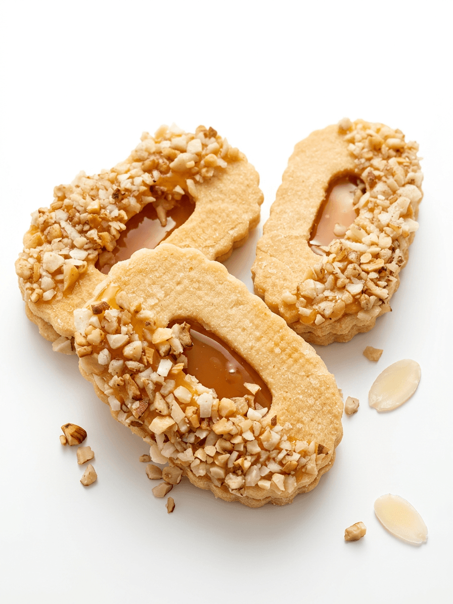 Sablé au Caramel et Amandes